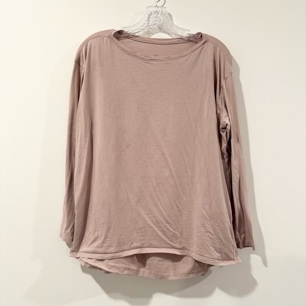 Women's Mauve Long Sleeve Top